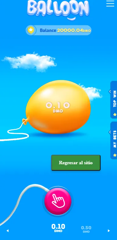 Balloon money game